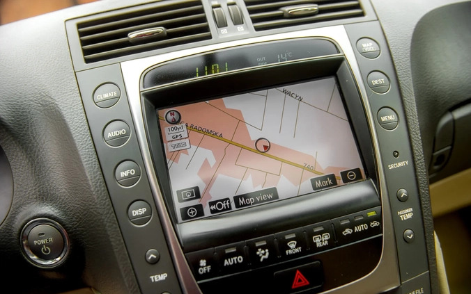 Lexus GS cena 39900 przebieg: 266000, rok produkcji 2008 z Radom małe 631